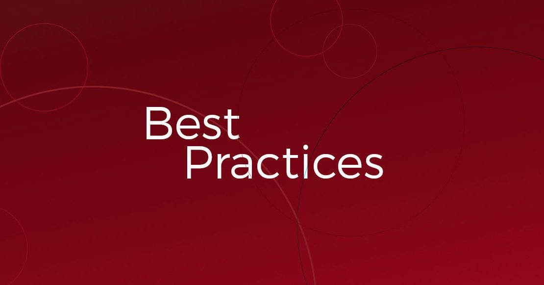 Best Practices header