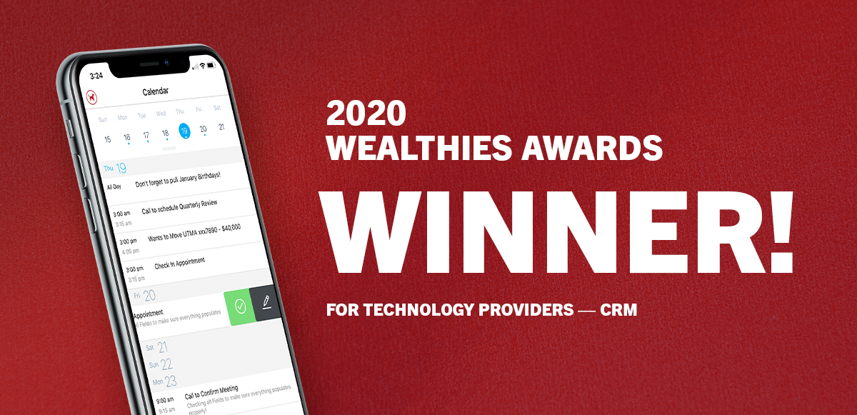 Wealthies Awards Winner 2020