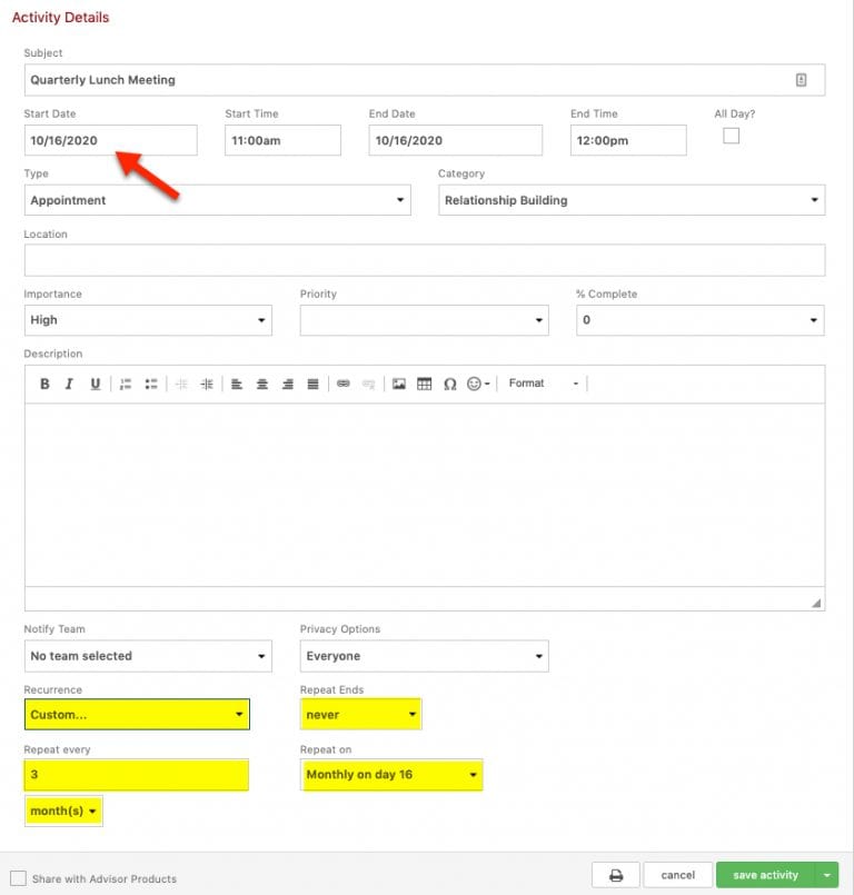 Redtail CRM Calendar And Activity Management Resources Redtail CRM Calendar And Activity Management Resources
