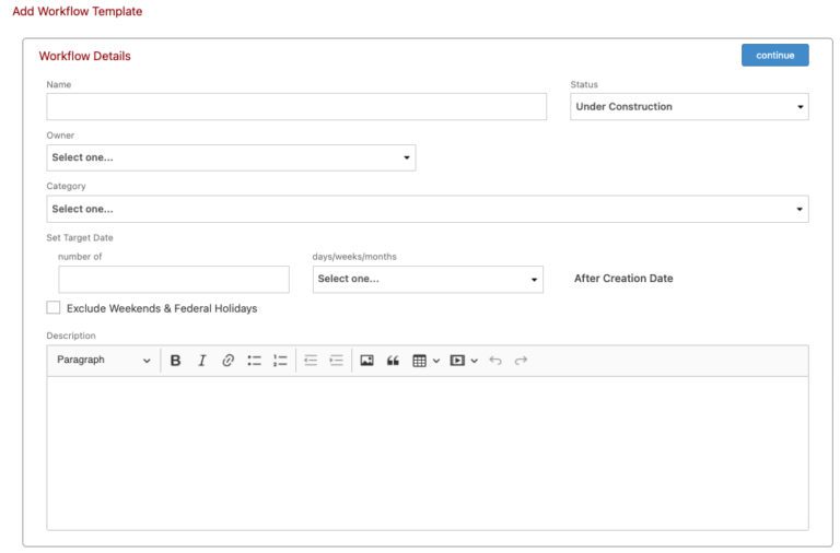 Manage Your CRM: Manage Workflow Templates - Redtail Technology