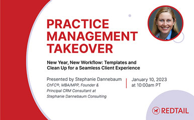 Practice Management webinar with Stephanie Dannebaum