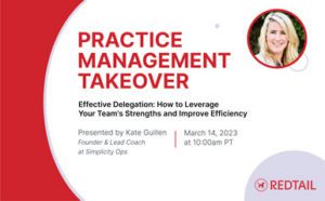 Practice Management webinar with Kate Guillen